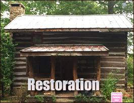 Historic Log Cabin Restoration  Putnam County, Ohio